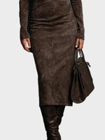 Long-Sleeve Midi Dress