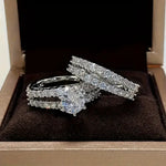 Siobhan | Eternal Radiance Ring Set