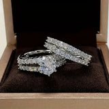 Siobhan | Eternal Radiance Ring Set