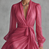 Amelia | Flowy Maxi Dress with Split
