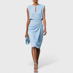 Odelia | Elegant Wrap Midi Dress
