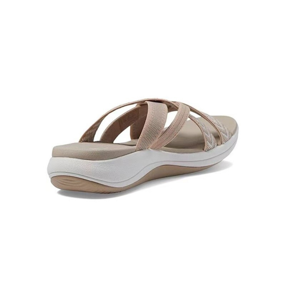 Belinda Orthopaedic Sandals Blue, photo studio