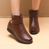 Lotte | Orthopaedic Winter Ankle Boots with a Buckled Strap