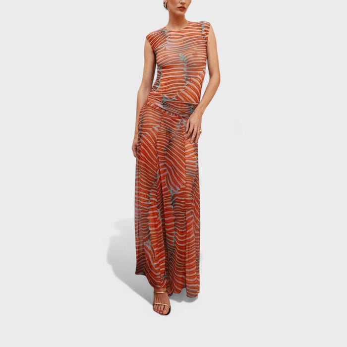 Martine | Elegant Dress with Bodysuit