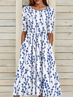 Albertine | Casual Floral Print Dress
