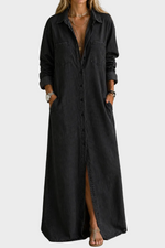Delaney | Button-Front Dress