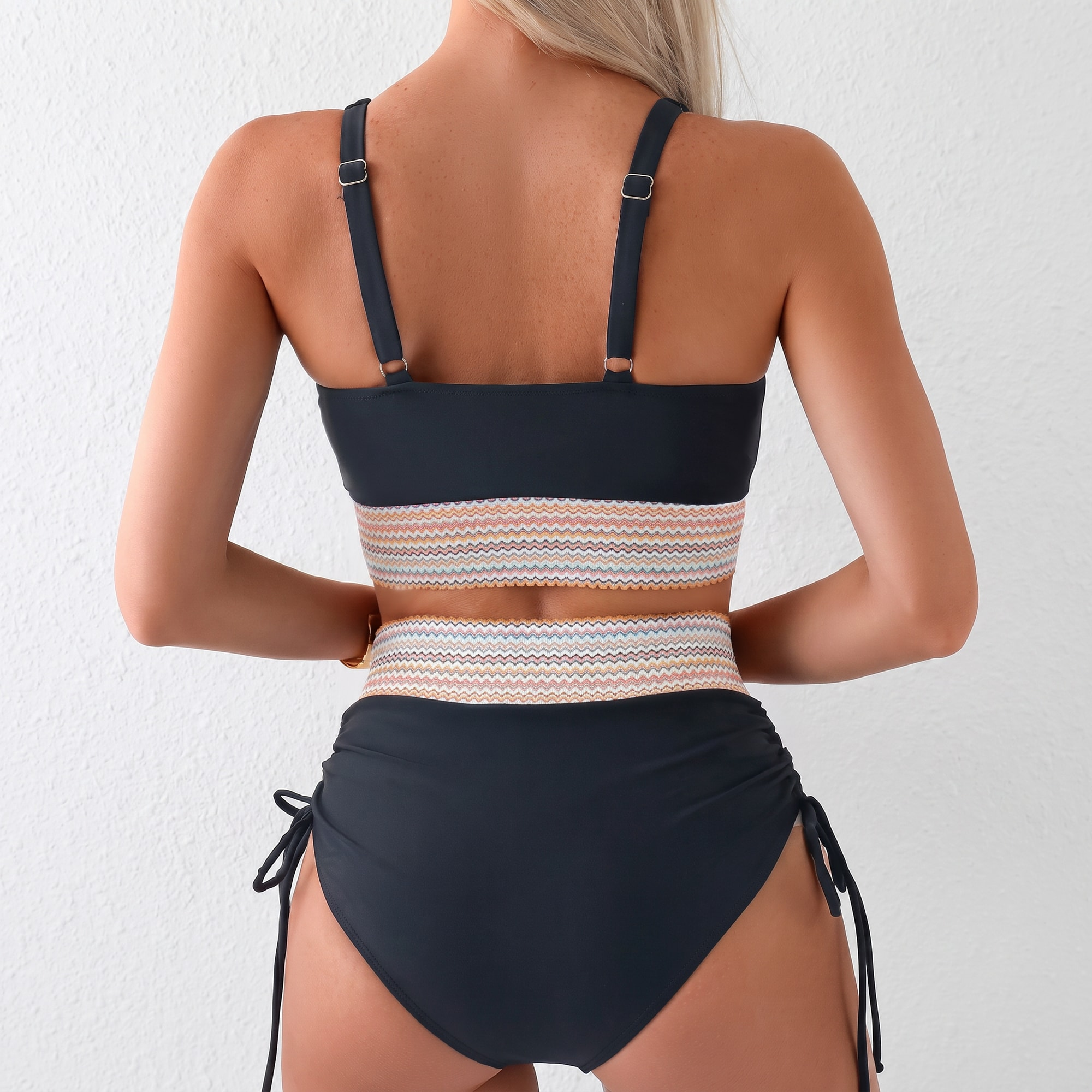 Elegant High-Rise Bikini Set