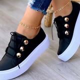 Clover | Platform Sneakers with Stud Details
