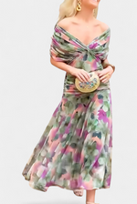 Maddison | V-Neck Floral Maxi Dress