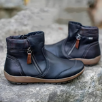 Moira | Orthopaedic Ankle Boots with a Side Zip and Warm Lining