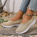 Estella | Diamond-Knit Slip-On Shoes with Arch Support