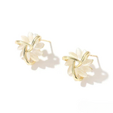 Keelin | Opal Petal Stud Earrings