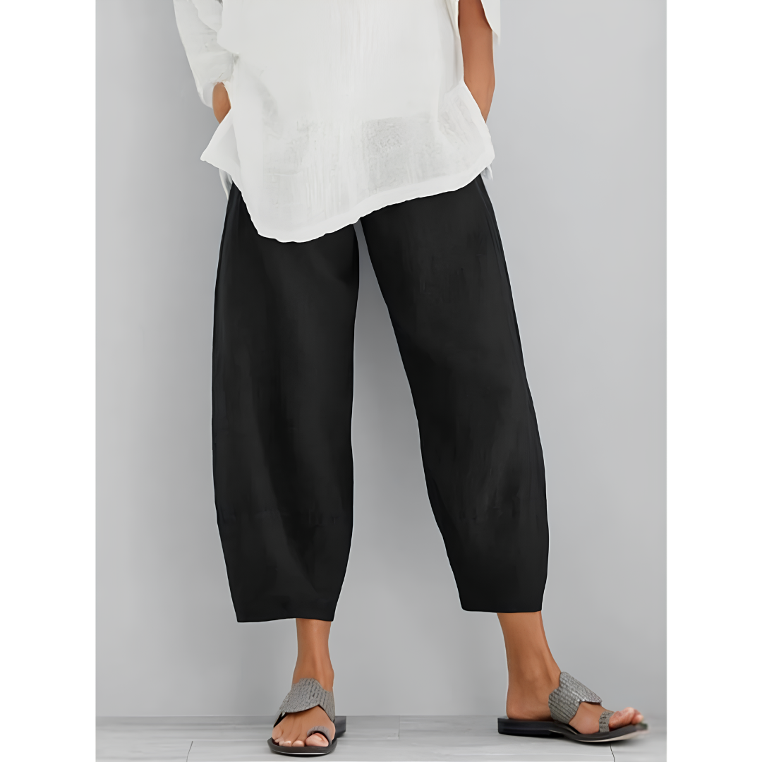 Magnolia Effortless Comfort Pants Black, photo studio