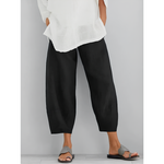 Magnolia | Relaxed Barrel-Leg Pants with an Elastic Waist