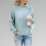 Orange High-Neck Jumper