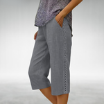 Mallory | Below-the-Knee Shorts with an Openwork Side Trim