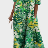 Elena | Light and Flowy Floral Midi Dress