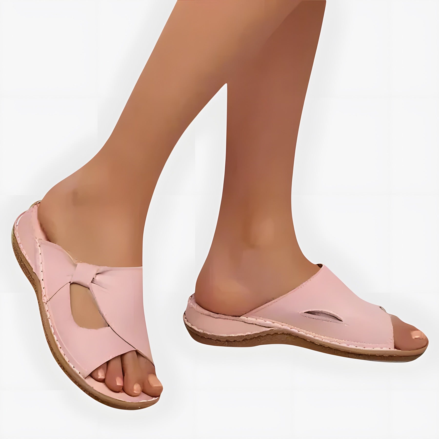 Anna | Women's Orthopaedic Sandals Pink, photo studio