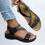 Lylia | Orthopaedic Sandals with Hook-and-Loop Straps