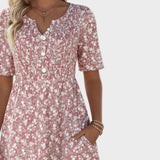 Carmen | Light and Flowy Floral Midi Dress