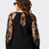 Celina | Classic Midi Dress for Special Occasions
