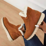 Maica | Orthopaedic Slip-On Ankle Boots with a Cosy Cuff