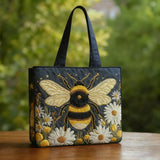 Handcrafted Bag - Bee and Daisies