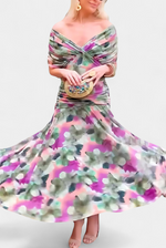 Maddison | V-Neck Floral Maxi Dress