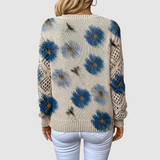 Daisy Openwork Sleeve Jumper