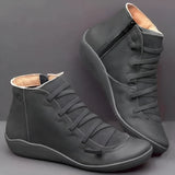 Elija | Waterproof Ankle Boots with Criss-Cross Laces
