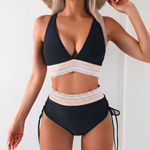 Elegant High-Rise Bikini Set