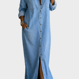 Delaney | Button-Front Dress