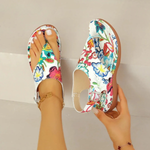 Aleena | Floral Toe-Post Slingback Sandals