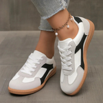Allie | Low-Profile Trainers with Contrast Panels