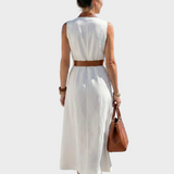 Lydia | Midi Dress with Contrast Detail