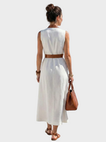 Lydia | Midi Dress with Contrast Detail