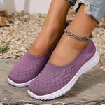 Estella | Diamond-Knit Slip-On Shoes with Arch Support