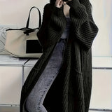Long Cardigan with Pockets