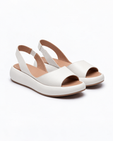 Glenda | Platform Slingback Sandals with a Wide Front Strap