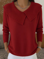 Green Peter Pan Collar Jumper