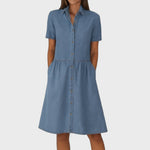 Isabella | Relaxed Denim Dress