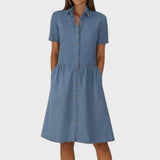 Isabella | Relaxed Denim Dress