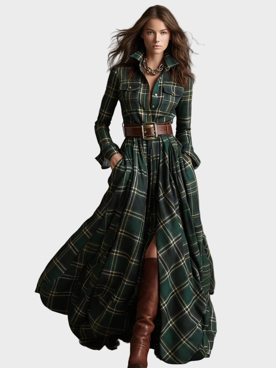 Evelyn | Classic Elegant Shirt Dress