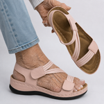 Lylia | Orthopaedic Sandals with Hook-and-Loop Straps