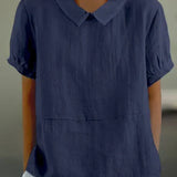 Arabelle | Simple Collared Shirt