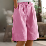 Sabby | Knee-Length Shorts with an Elastic Waist