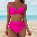 Elegant High-Waisted Bikini
