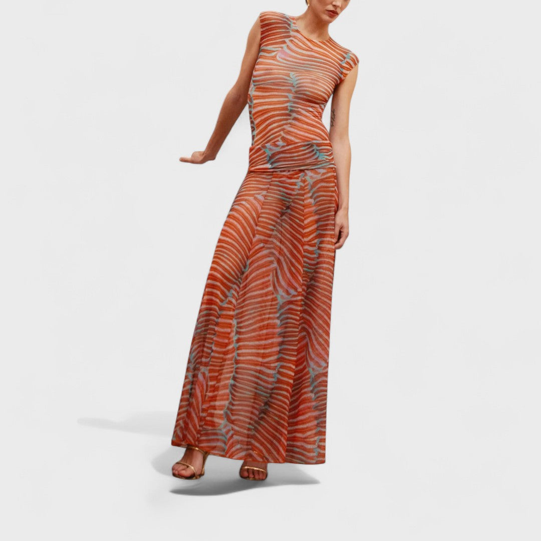 Martine | Elegant Dress with Bodysuit