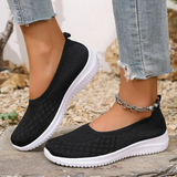 Estella | Diamond-Knit Slip-On Shoes with Arch Support