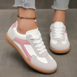 Allie | Low-Profile Trainers with Contrast Panels
